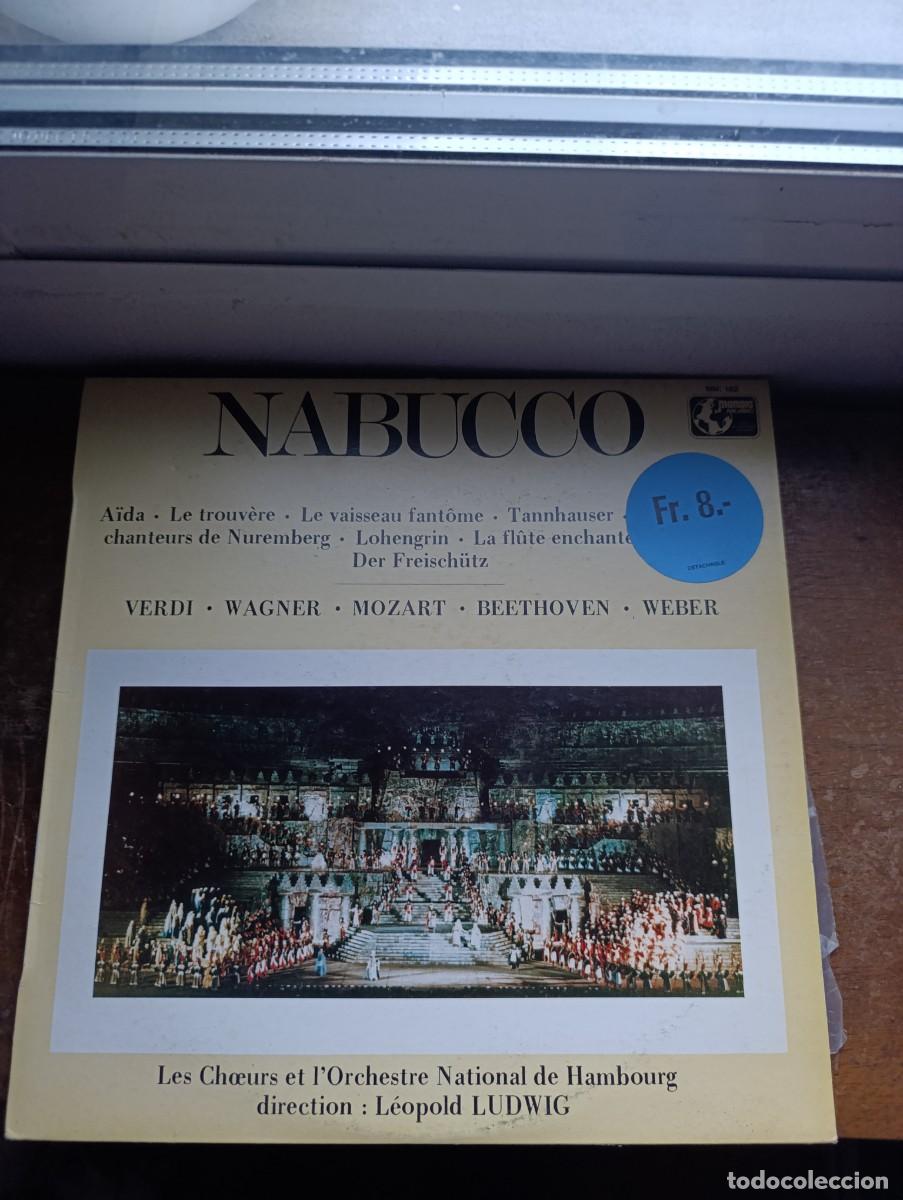 Discos de vinilo: LP Leopold Ludwig &ndash; Nabucco