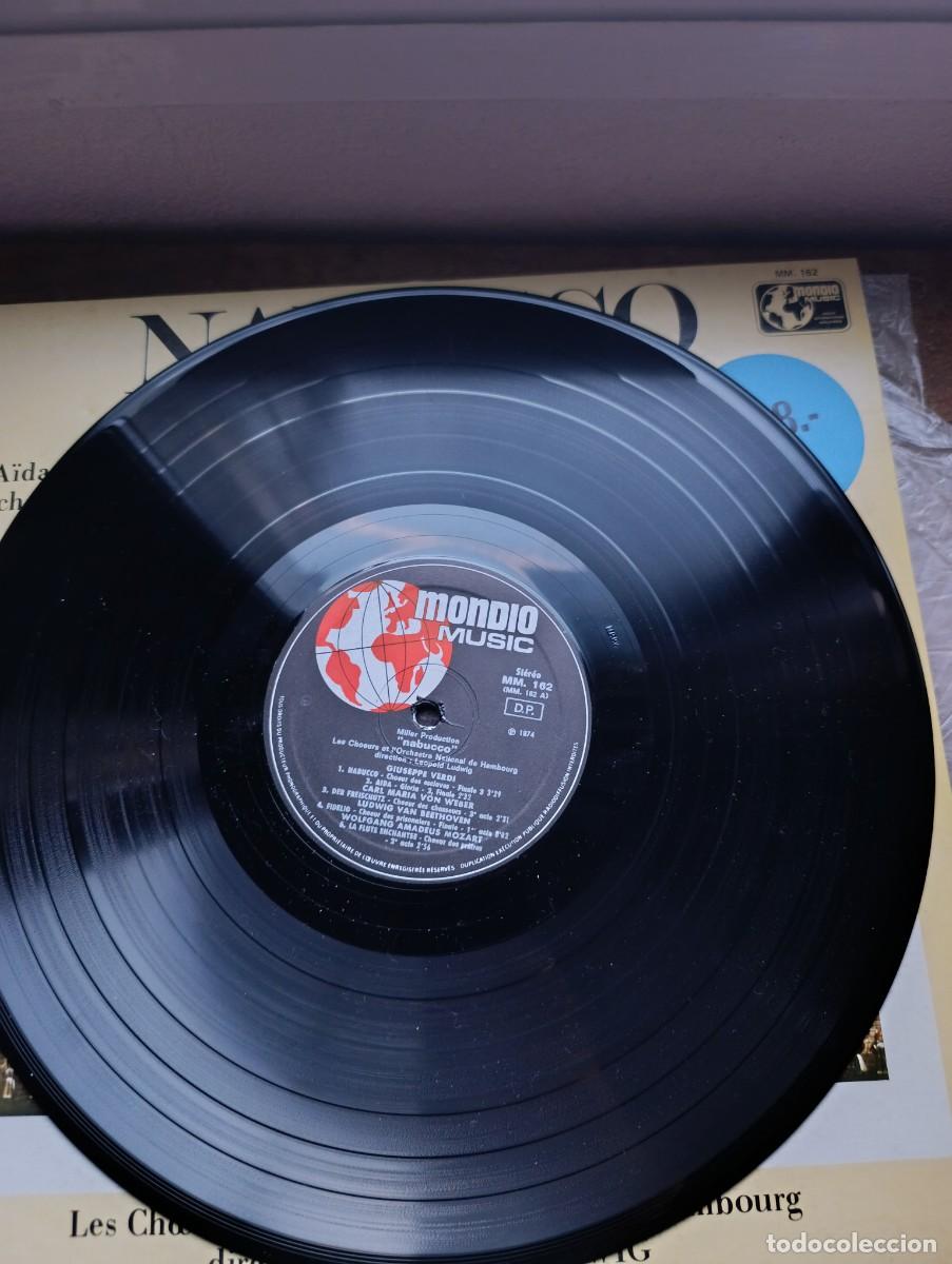 Discos de vinilo: LP Leopold Ludwig &ndash; Nabucco - Foto 5