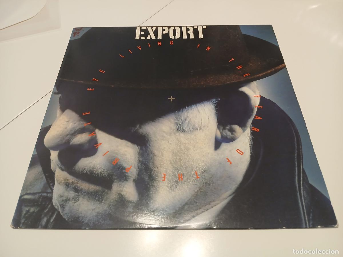 Discos de vinilo: Export &lrm;&ndash; Living In The Fear Of The Private Eye- (1986) LP disco vinilo