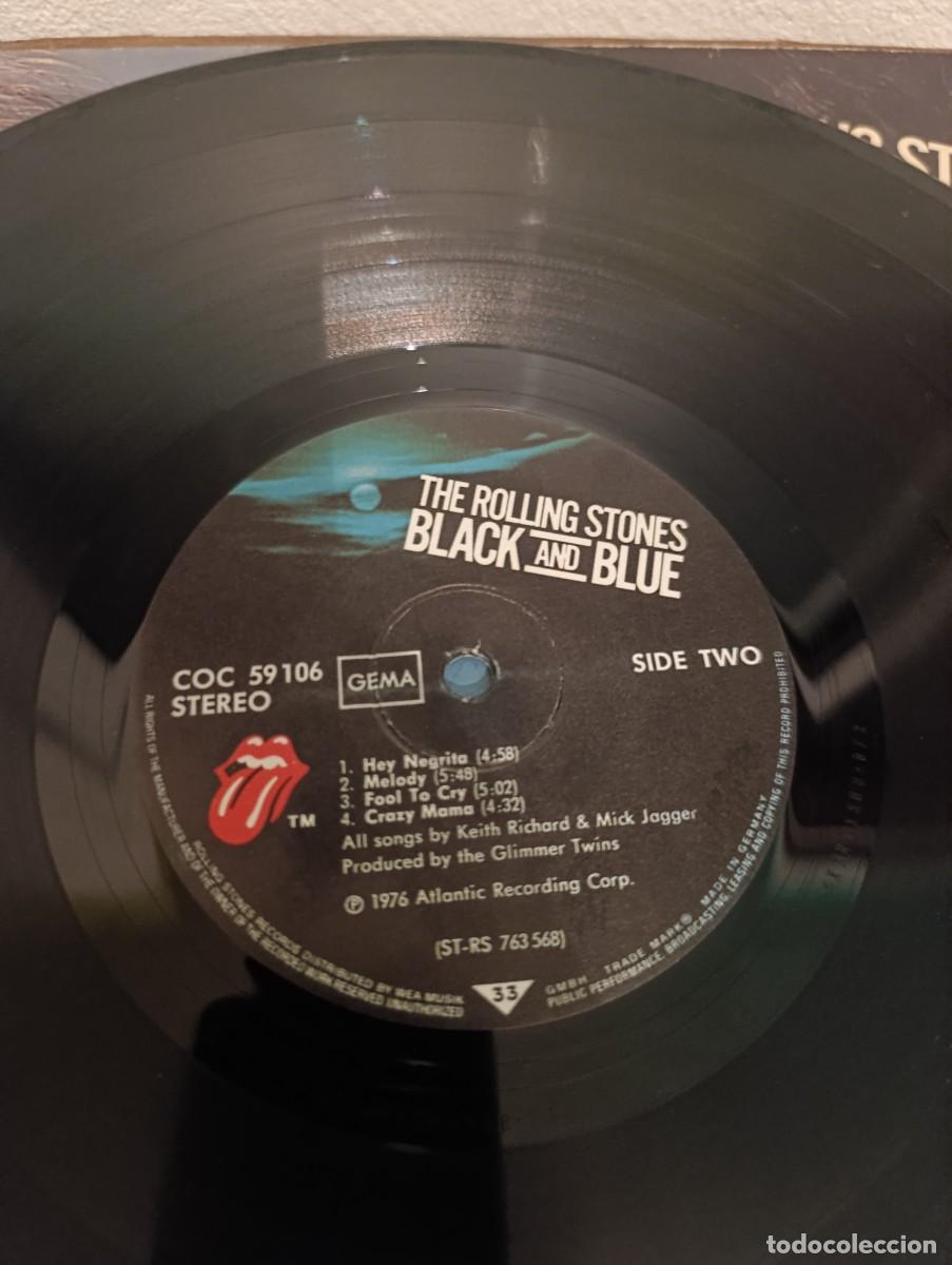 Discos de vinilo: LP The Rolling Stones &ndash; Black And Blue - Foto 5