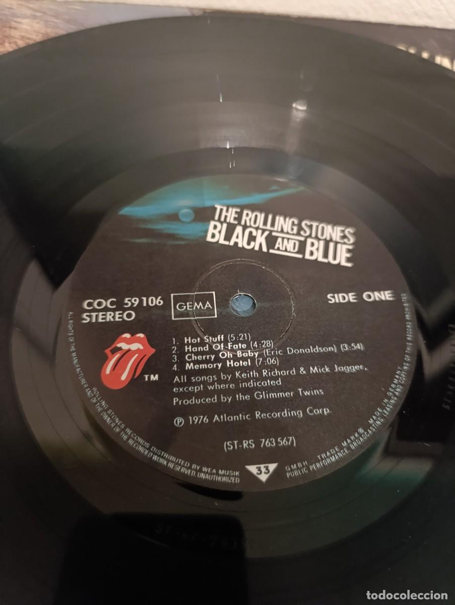 Discos de vinilo: LP The Rolling Stones &ndash; Black And Blue - Foto 7