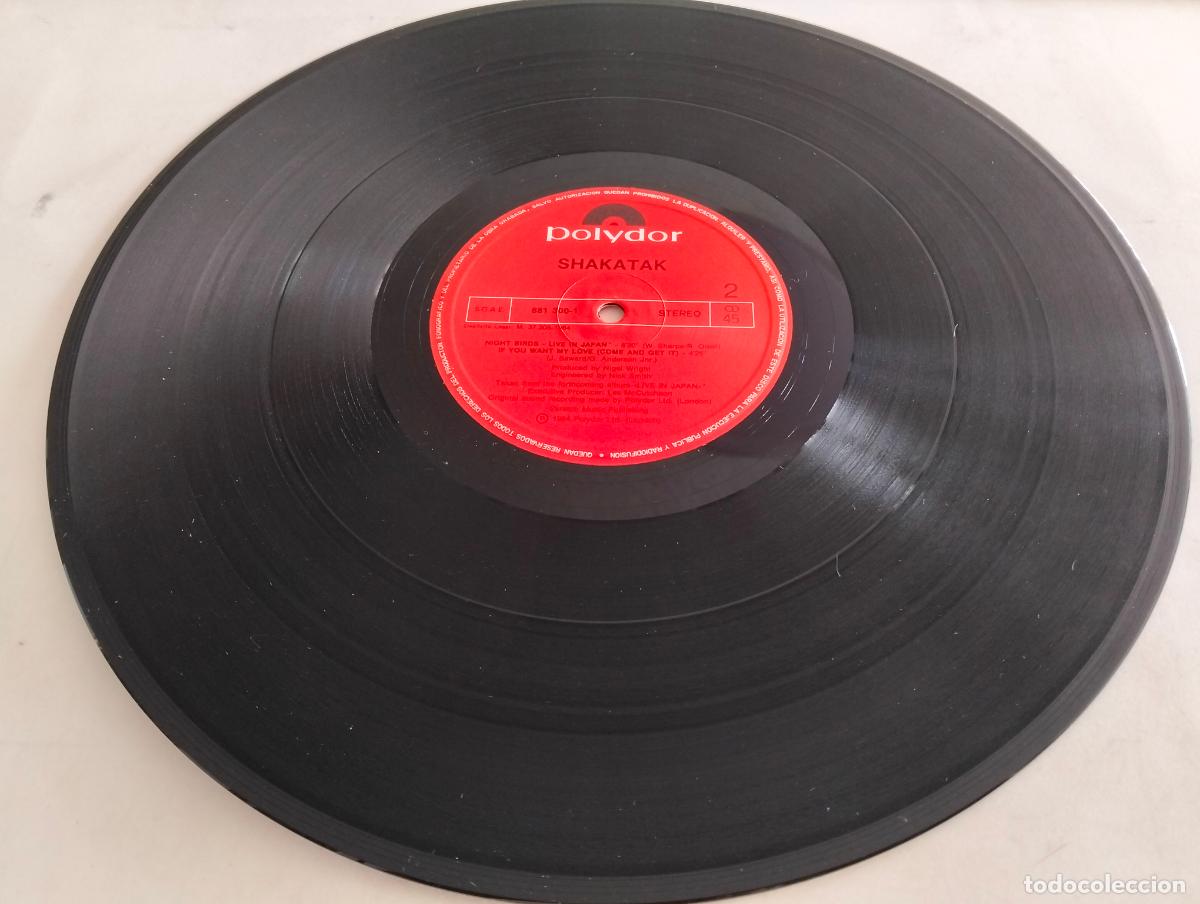 Discos de vinilo: SHAKATAK, DISCO MAXI SINGLE , EDITADO POLYDOR, A&Ntilde;O 1984 - Foto 5
