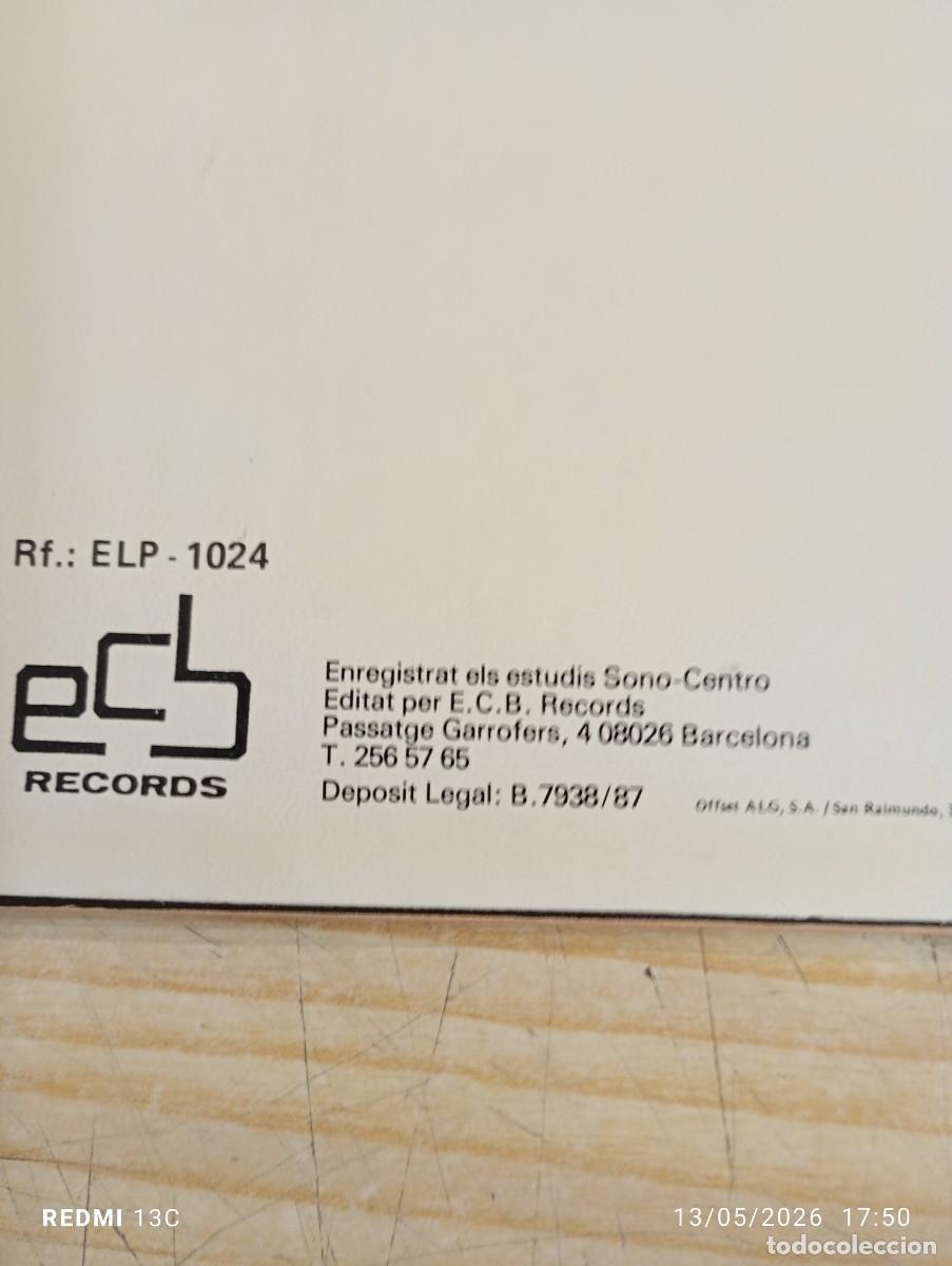 Discos de vinilo: Lp -Veus de Ponent &lrm;&ndash; Somni - Foto 4