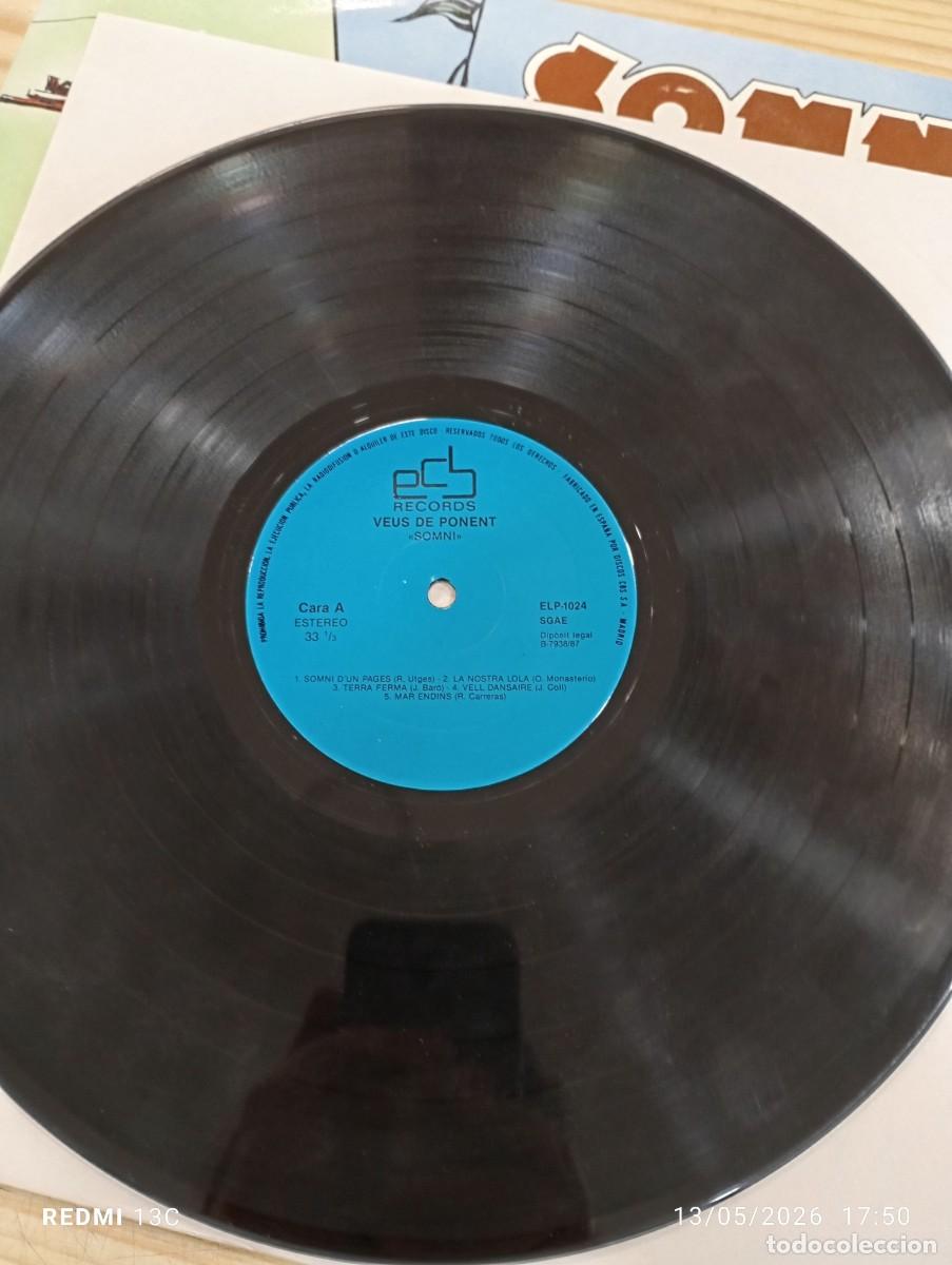 Discos de vinilo: Lp -Veus de Ponent &lrm;&ndash; Somni - Foto 6