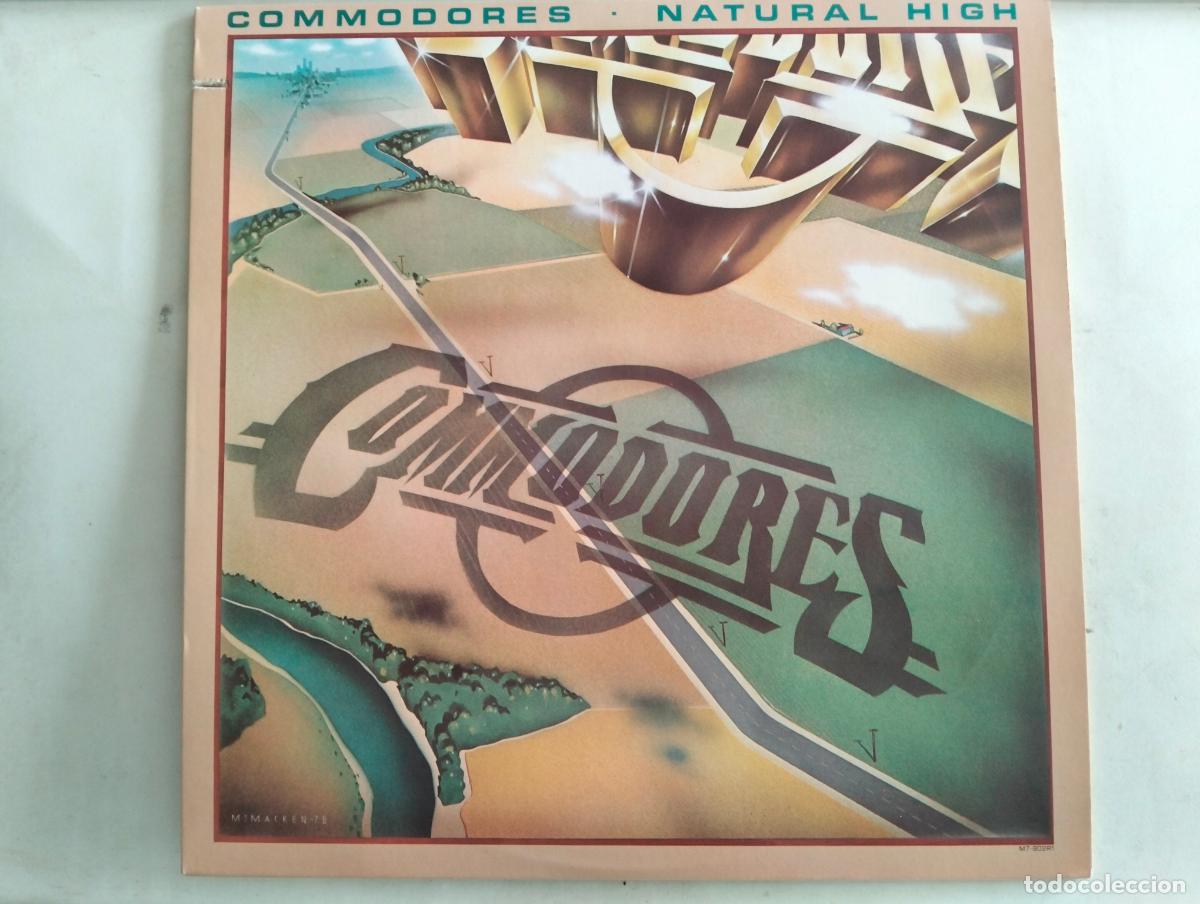 Discos de vinilo: COMMODORES, DISCO LP NATURAL HIGH, EDITADO MOTOWN, A&Ntilde;O 1978