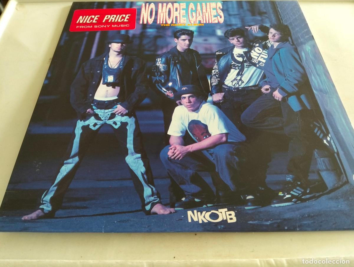 Discos de vinilo: NEW KIDS ON THE BLOCK DISCO LP NO MORE GAMES, EDITADO CBS, A&Ntilde;O 1980