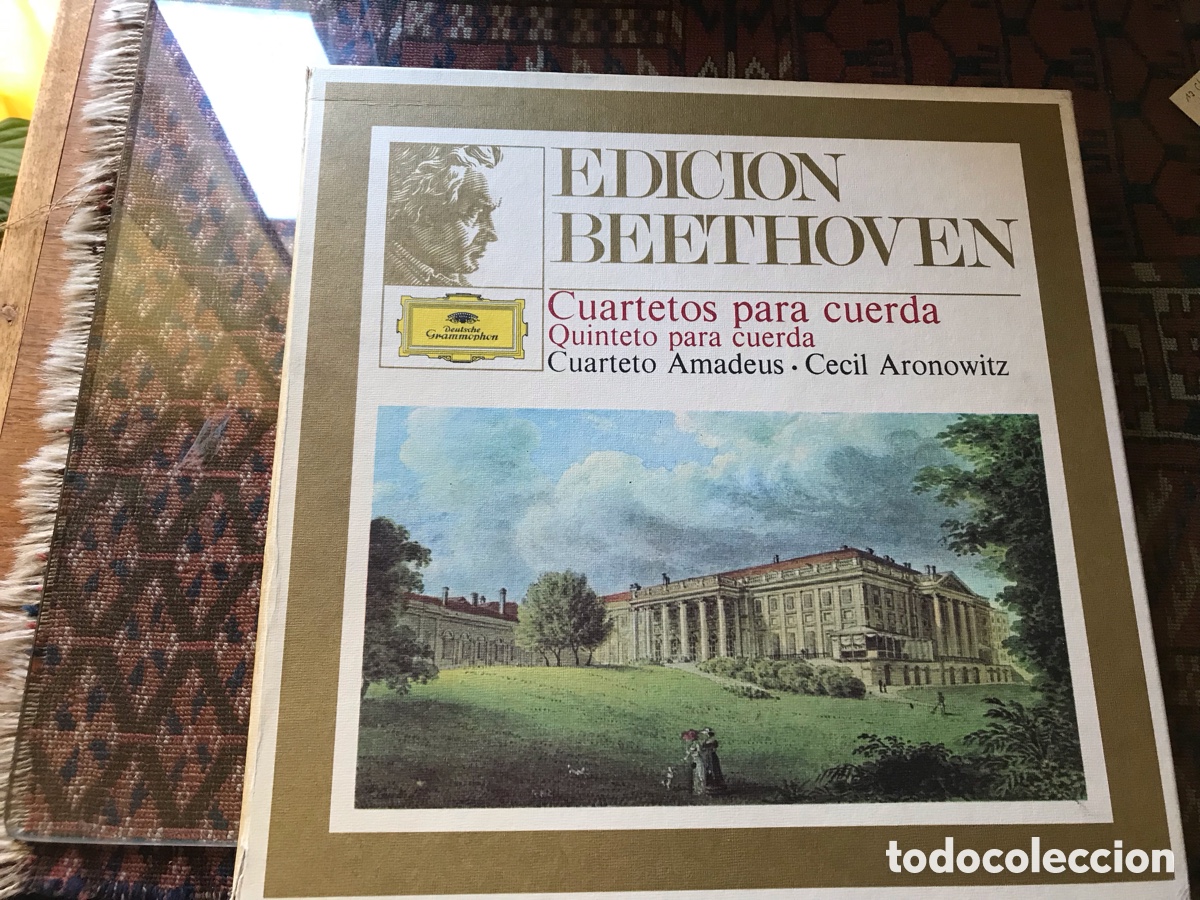 Discos de vinilo: Edici&oacute;n Beethoven. Deutsche Grammophon. 11 LP&rsquo;s . Cecil Aronowitz
