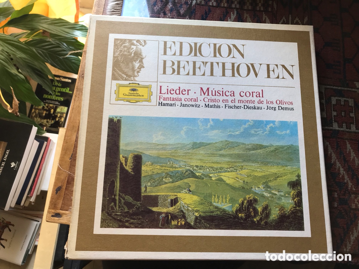 Discos de vinilo: Edici&oacute;n Beethoven. Deutsche Grammophon. 7 LP&rsquo;s.