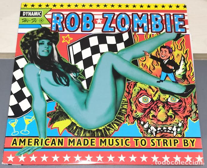 Discos de vinilo: Rob Zombie - American Made Music To Strip By - 2LP Geffen ref. 069490349 1. Ed. US 1999.