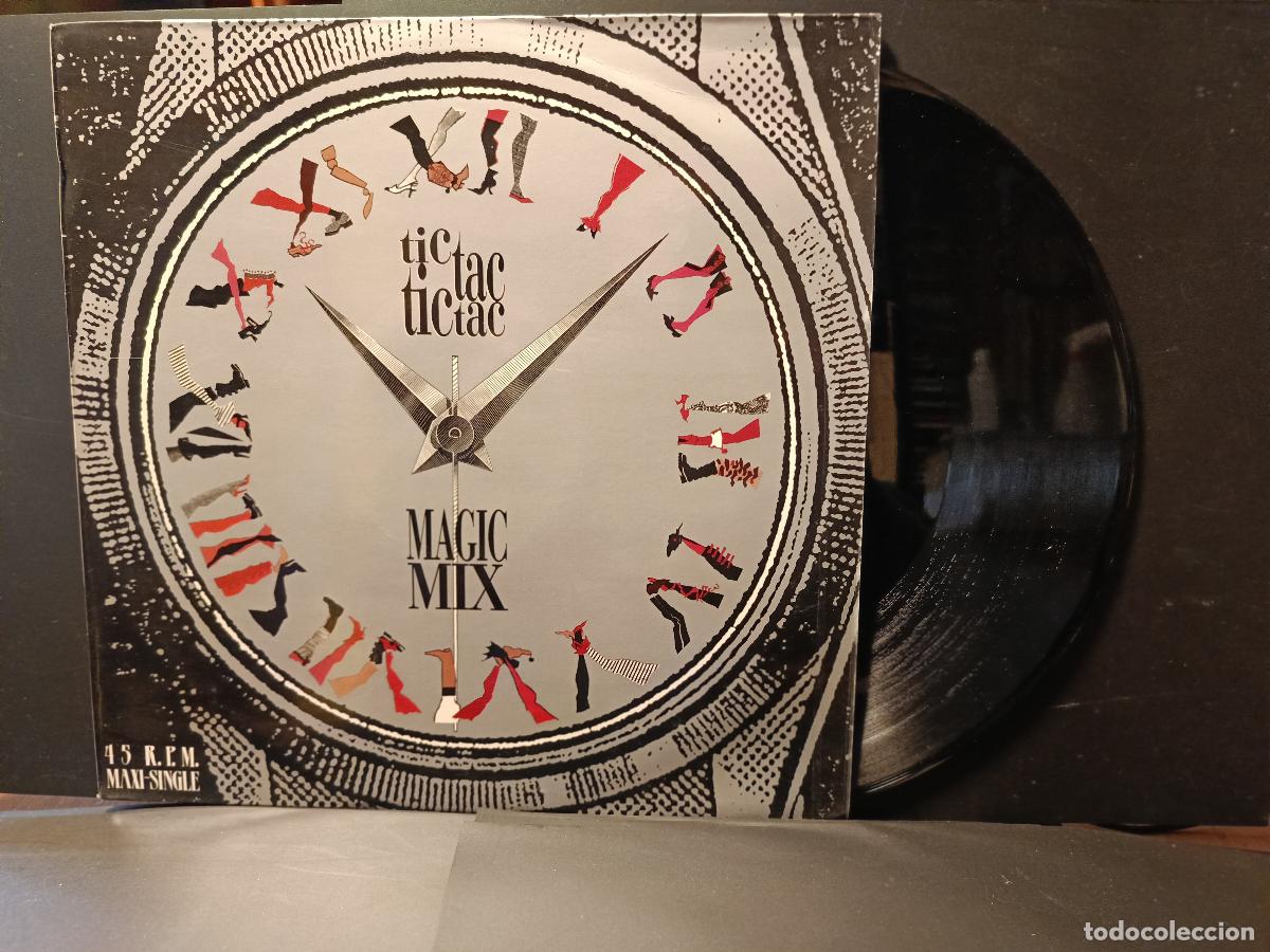 Discos de vinilo: MAGIC MIX TIC TAC TICTAC MAXI 1987 PEPETO