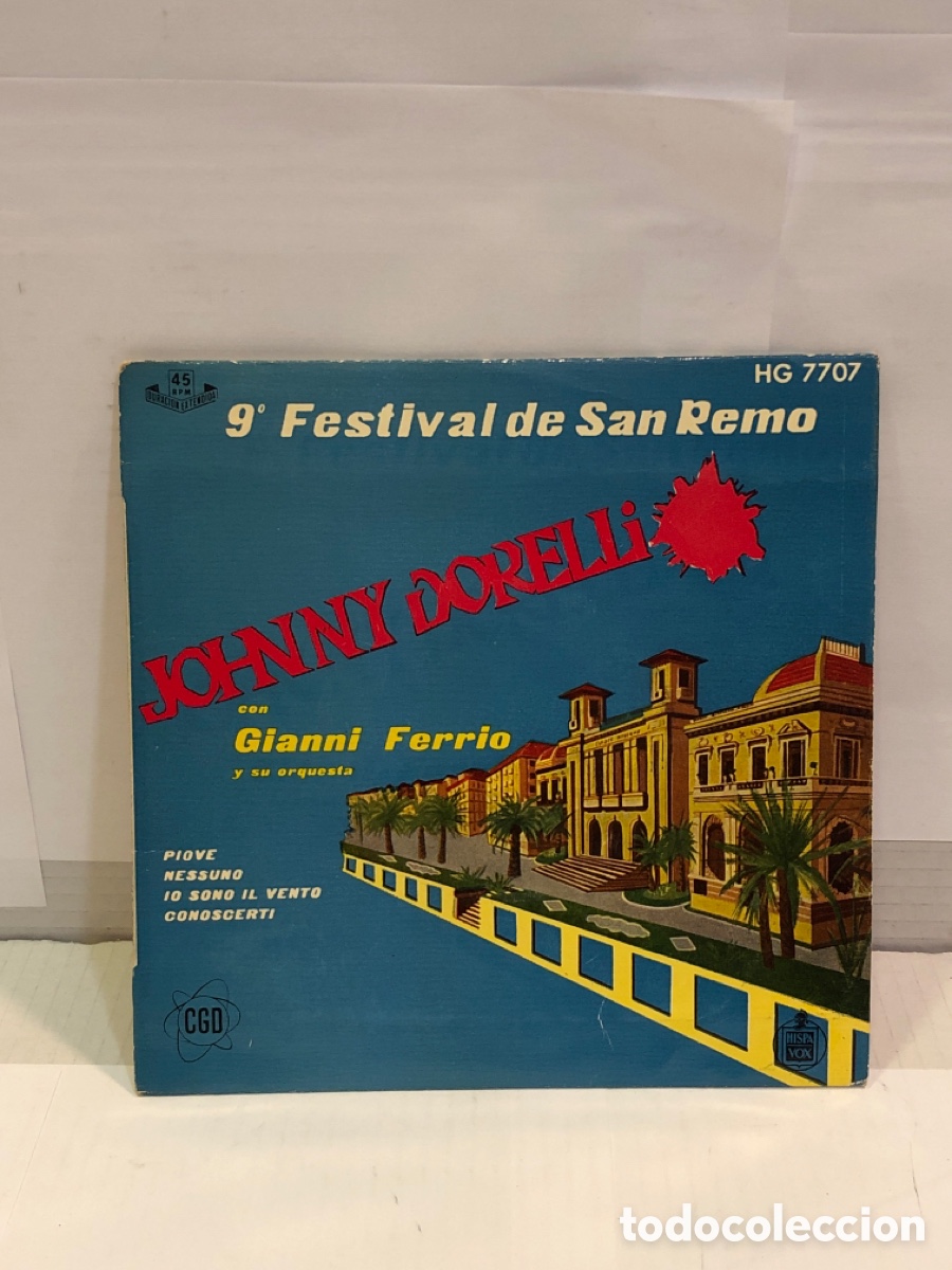 Discos de vinilo: Vinilo Johnny Dorelli con Gianni Ferrio y su orquesta