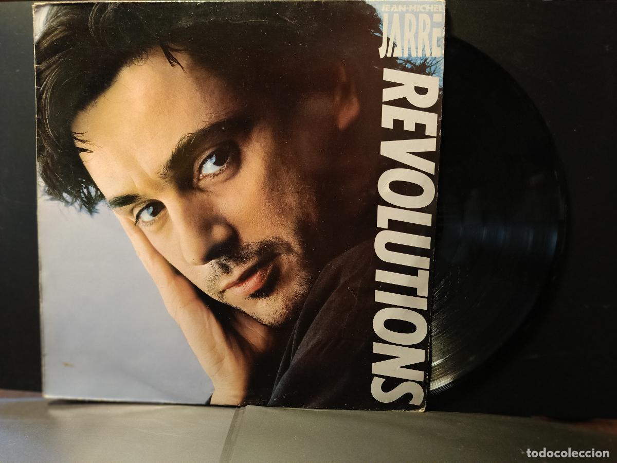 Discos de vinilo: JEAN MICHEL JARRE LP REVOLUTIONS POLYDOR ESPA&Ntilde;A 1988 PEPETO