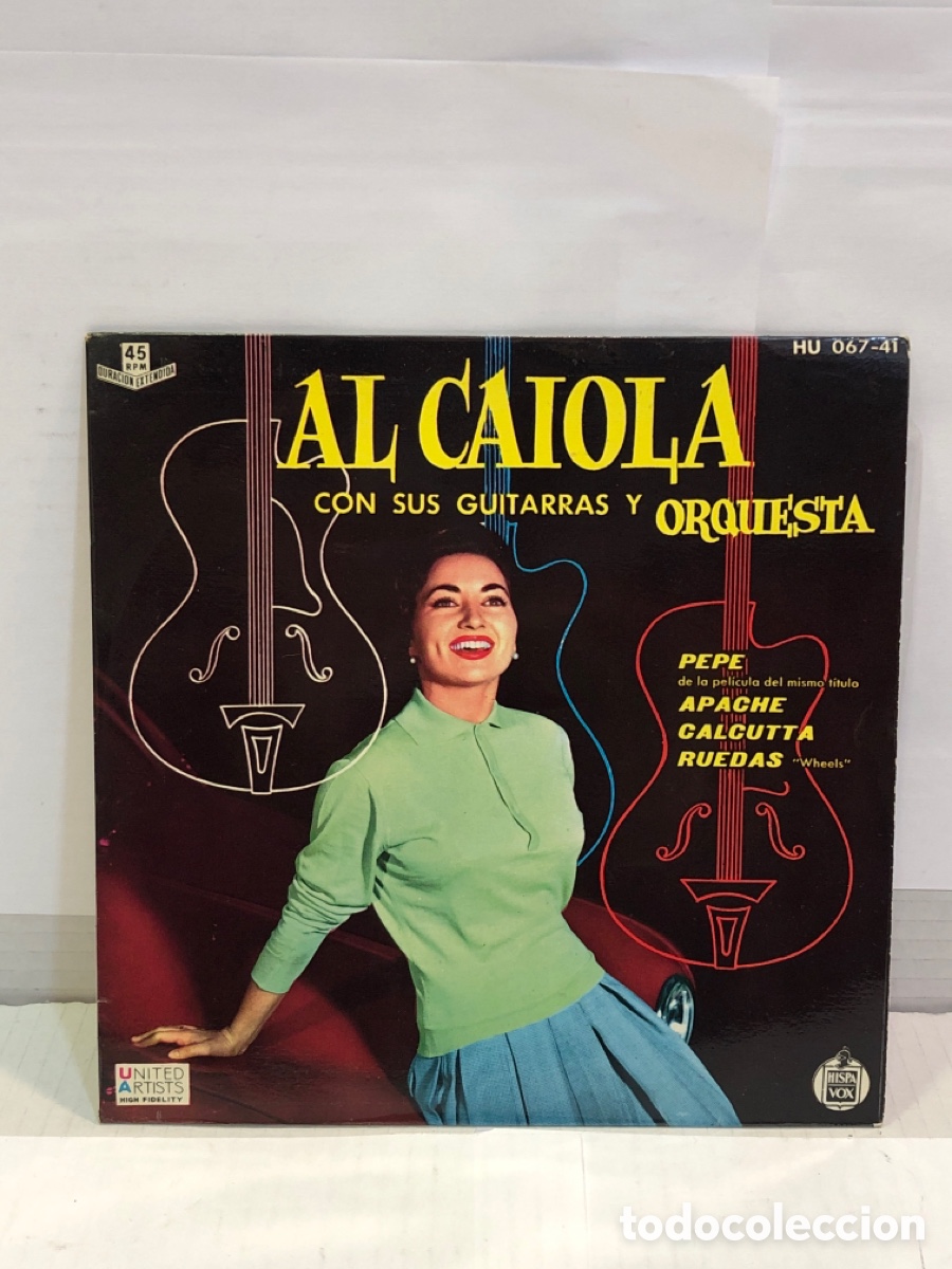 Discos de vinilo: Vinilo Al caiola con sus guitarras y orquesta - Foto 1