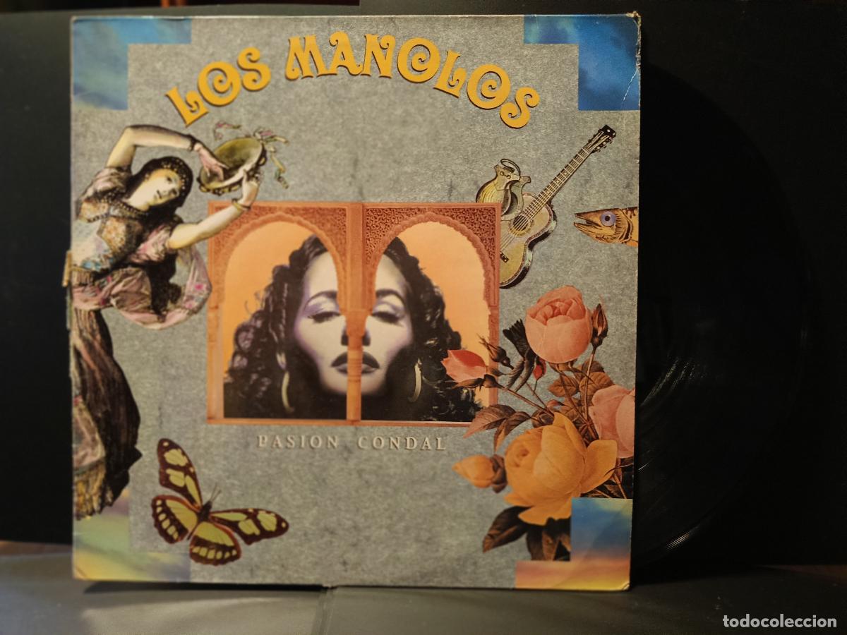 Discos de vinilo: LOS MANOLOS - PASION CONDAL (INCLUYE: ALL MY LOVING) / LP RCA 1991