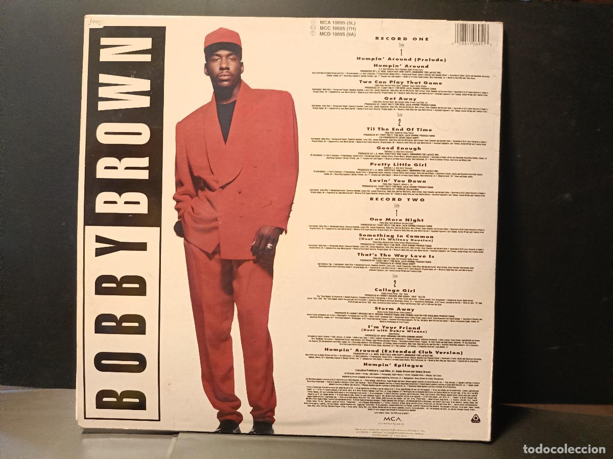 Discos de vinilo: BOBBY BROWN - BOBBY - 2 LP 1992 PEPETO - Foto 2