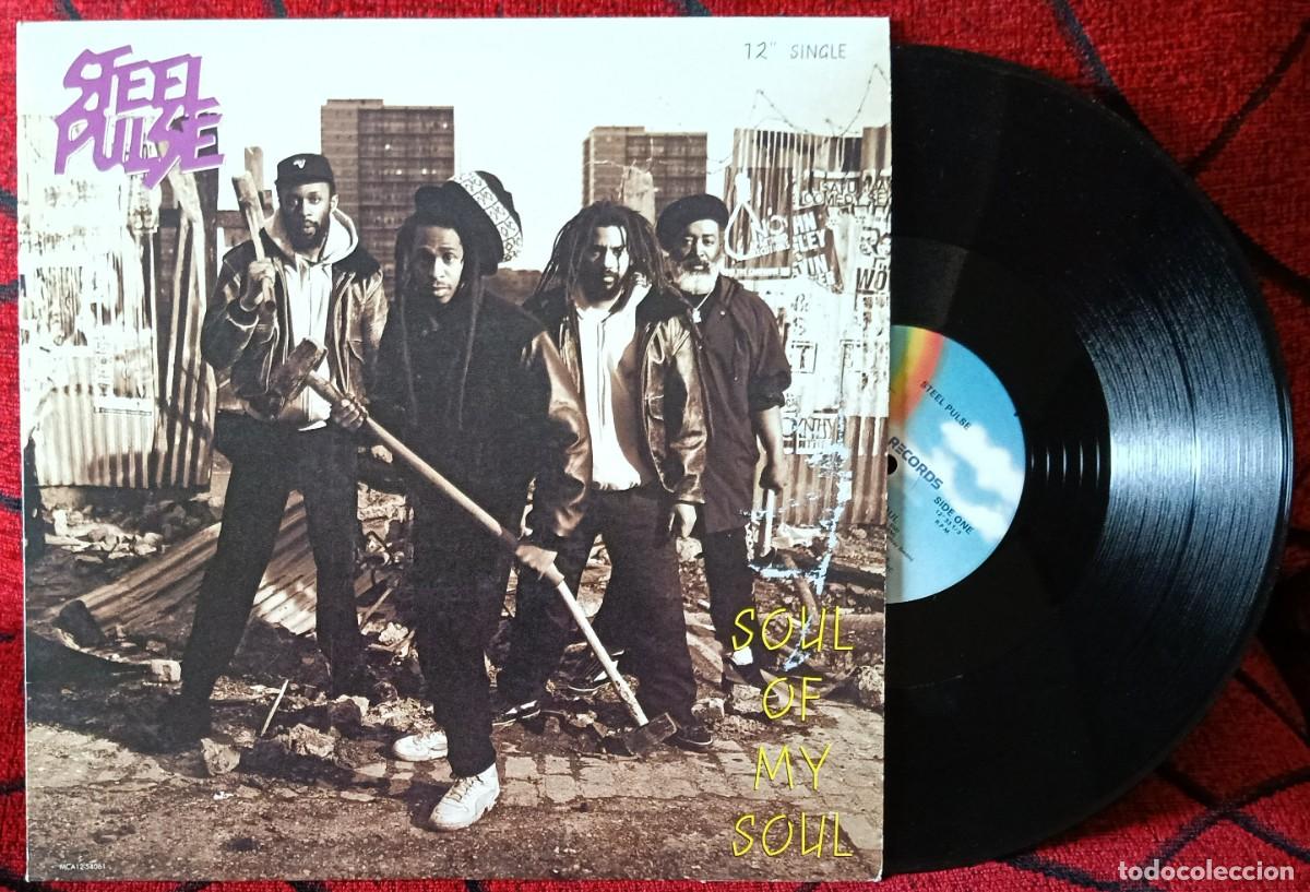 Discos de vinilo: STEEL PULSE ** Soul Of My Soul ** MAXI SINGLE VINILO 1991 USA