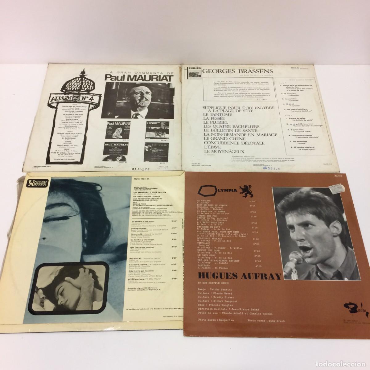 Discos de vinilo: Lote de 15 Discos de Vinilo - Canci&oacute;n Francesa, Variado - Foto 7