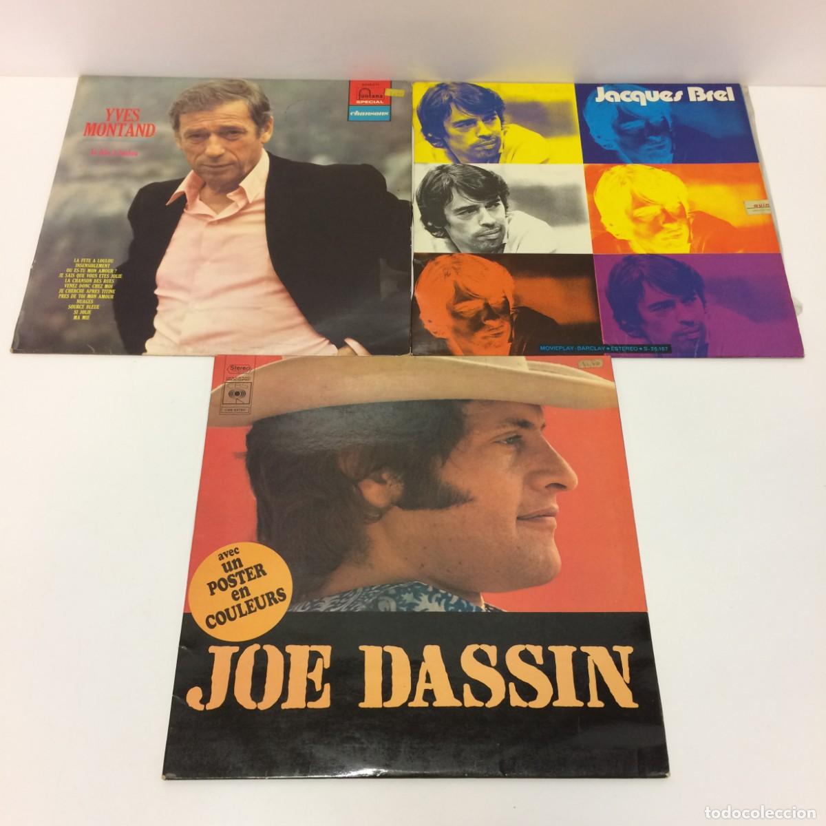 Discos de vinilo: Lote de 15 Discos de Vinilo - Canci&oacute;n Francesa, Variado - Foto 8