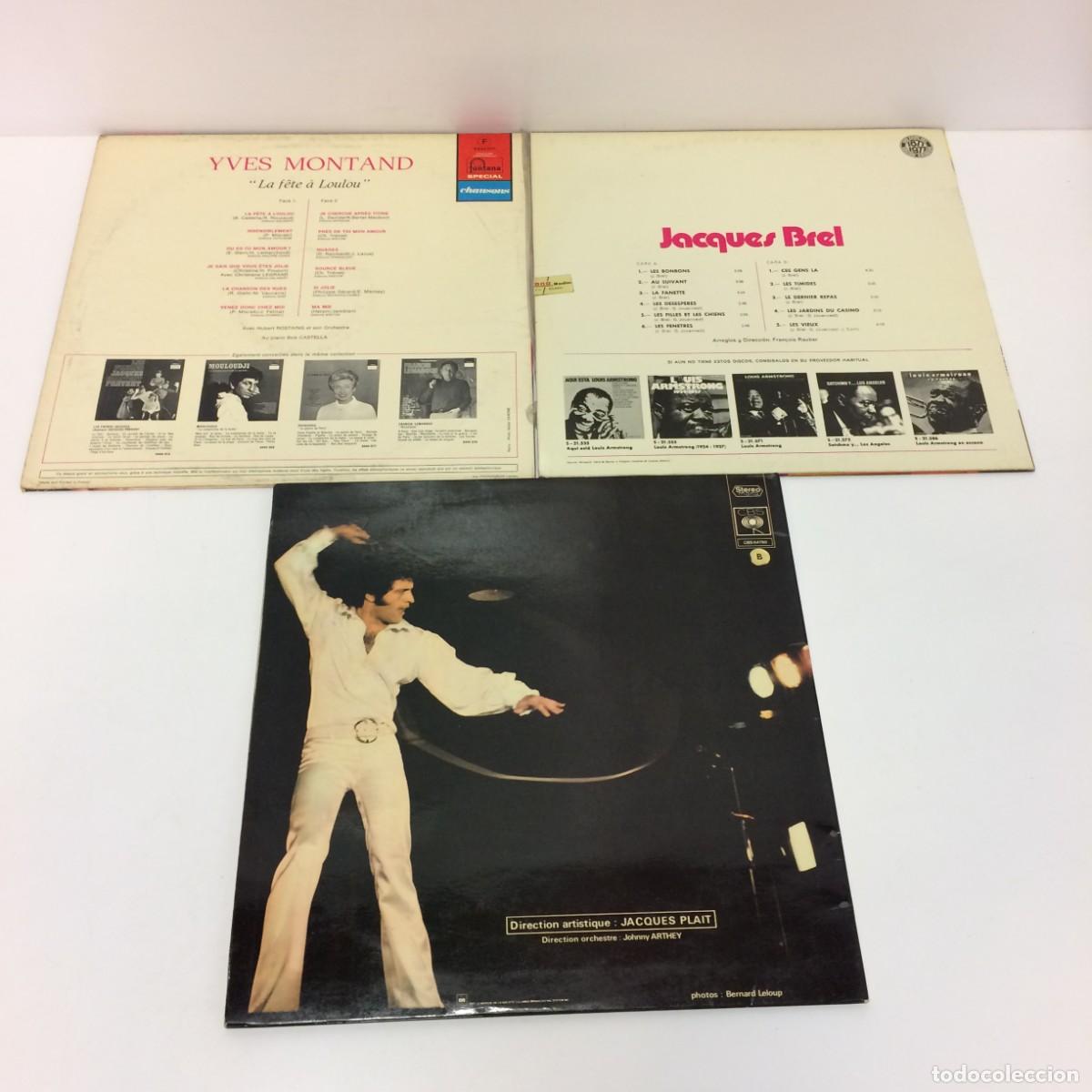 Discos de vinilo: Lote de 15 Discos de Vinilo - Canci&oacute;n Francesa, Variado - Foto 9