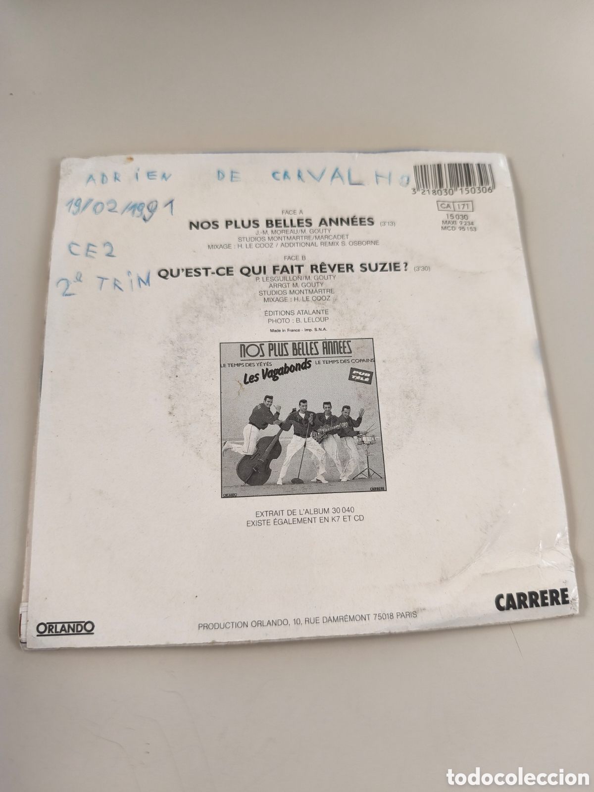Discos de vinilo: Les vagsbonds , 1990 - Foto 2