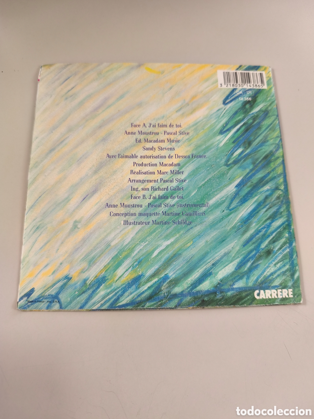 Discos de vinilo: Sandy Stevens j ai faim de toi - Foto 2