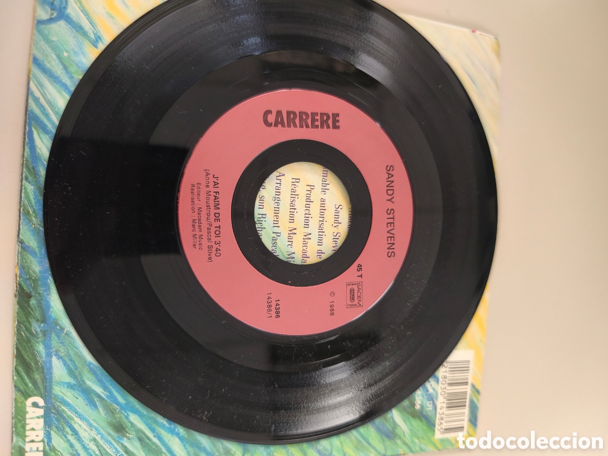 Discos de vinilo: Sandy Stevens j ai faim de toi - Foto 4