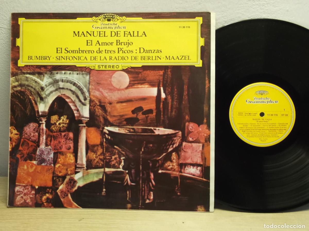 Discos de vinilo: Manuel De Falla - El Amor Brujo - El Sombrero De Tres Picos: Danzas LP