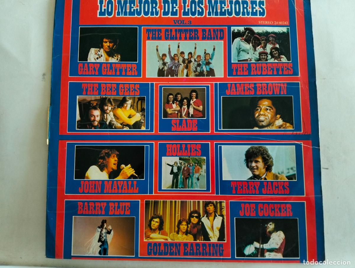 Discos de vinilo: LO MEJOR DE LOS MEJORES, VOL 3, DISCO LP, EDITADO POLYDOR, A&Ntilde;O 1974