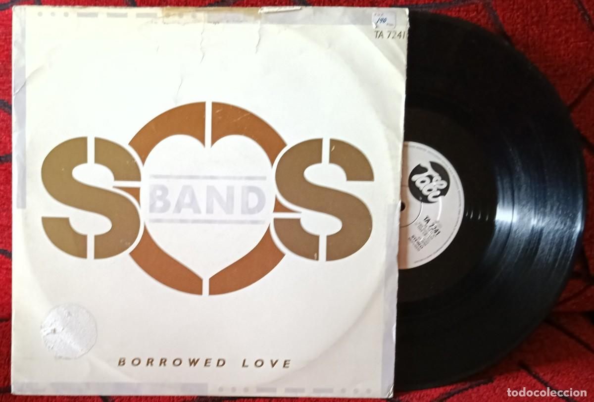Discos de vinilo: S.O.S. BAND ** Borrowed Love ** MAXI SINGLE VINILO 1986 UK