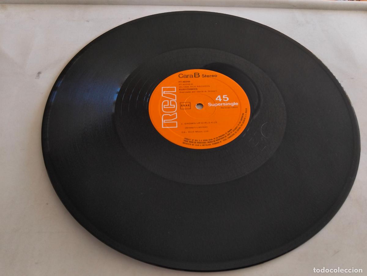 Discos de vinilo: EURYTHMICS, DISCO MAXI SINGLE, EDITADO RCA, A&Ntilde;O 1985 - Foto 5