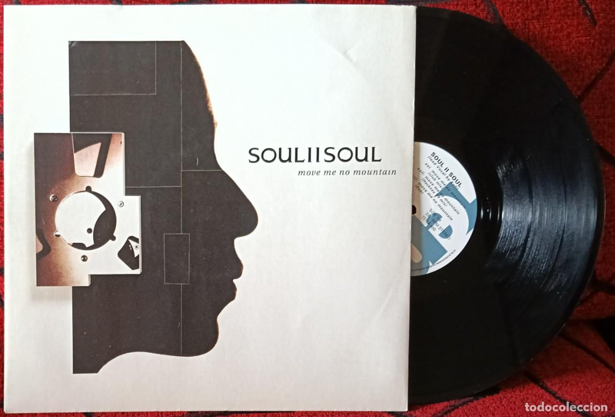 Discos de vinilo: SOUL II SOUL ** Move Me No Mountain ** MAXI SINGLE VINILO 1992 UK