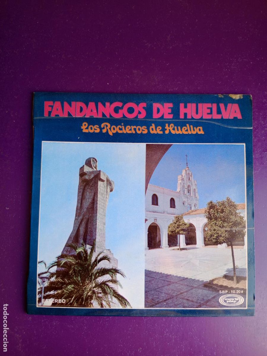 Discos de vinilo: ROCIEROS DE HUELVA - FANDANGOS DE HUELVA - EP MOVIEPLAY 1971 - FLAMENCO,