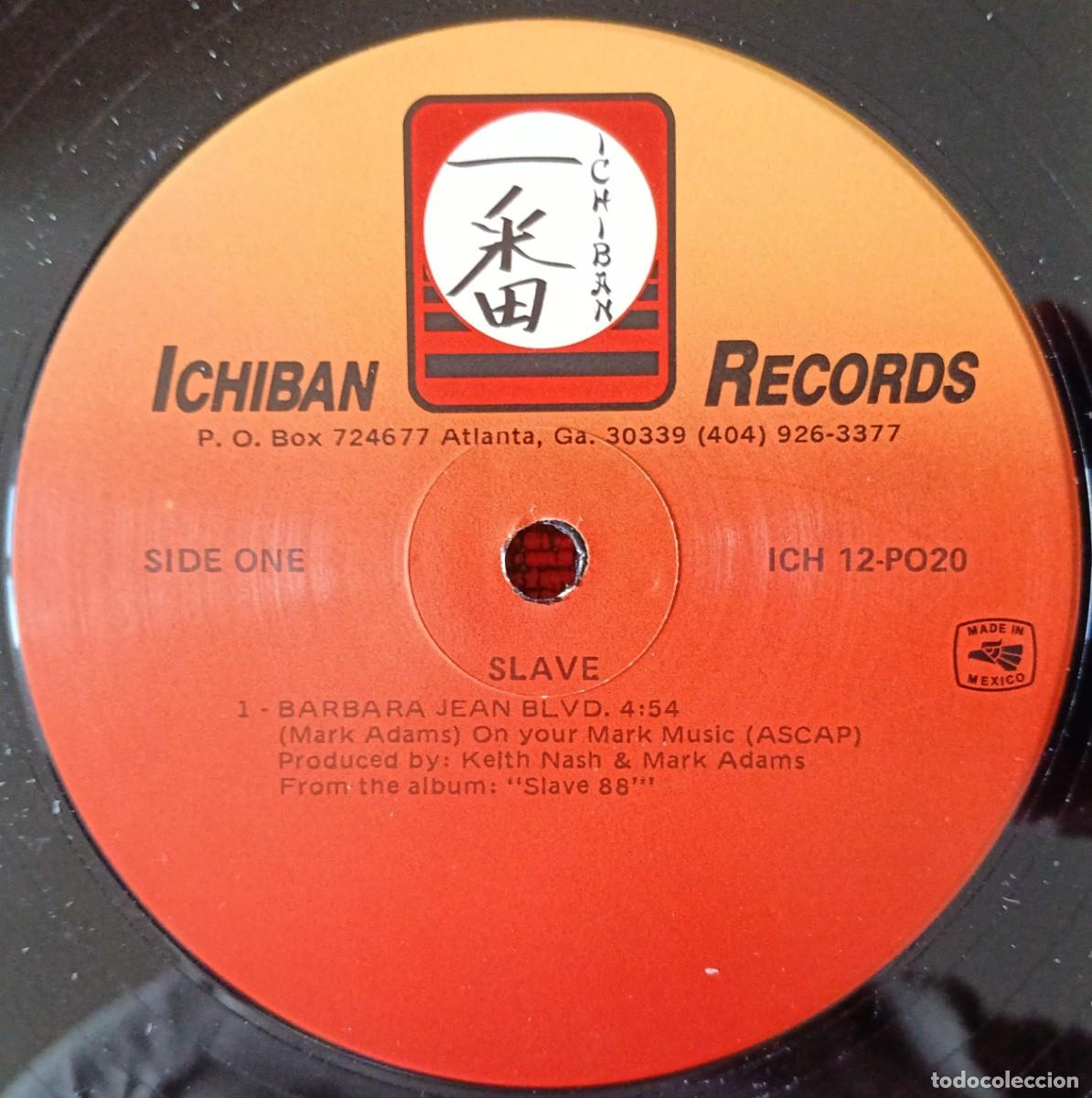Discos de vinilo: SLAVE ** Barbara Jean Blvd. / Dangerous ** MAXI SINGLE VINILO MEXICO