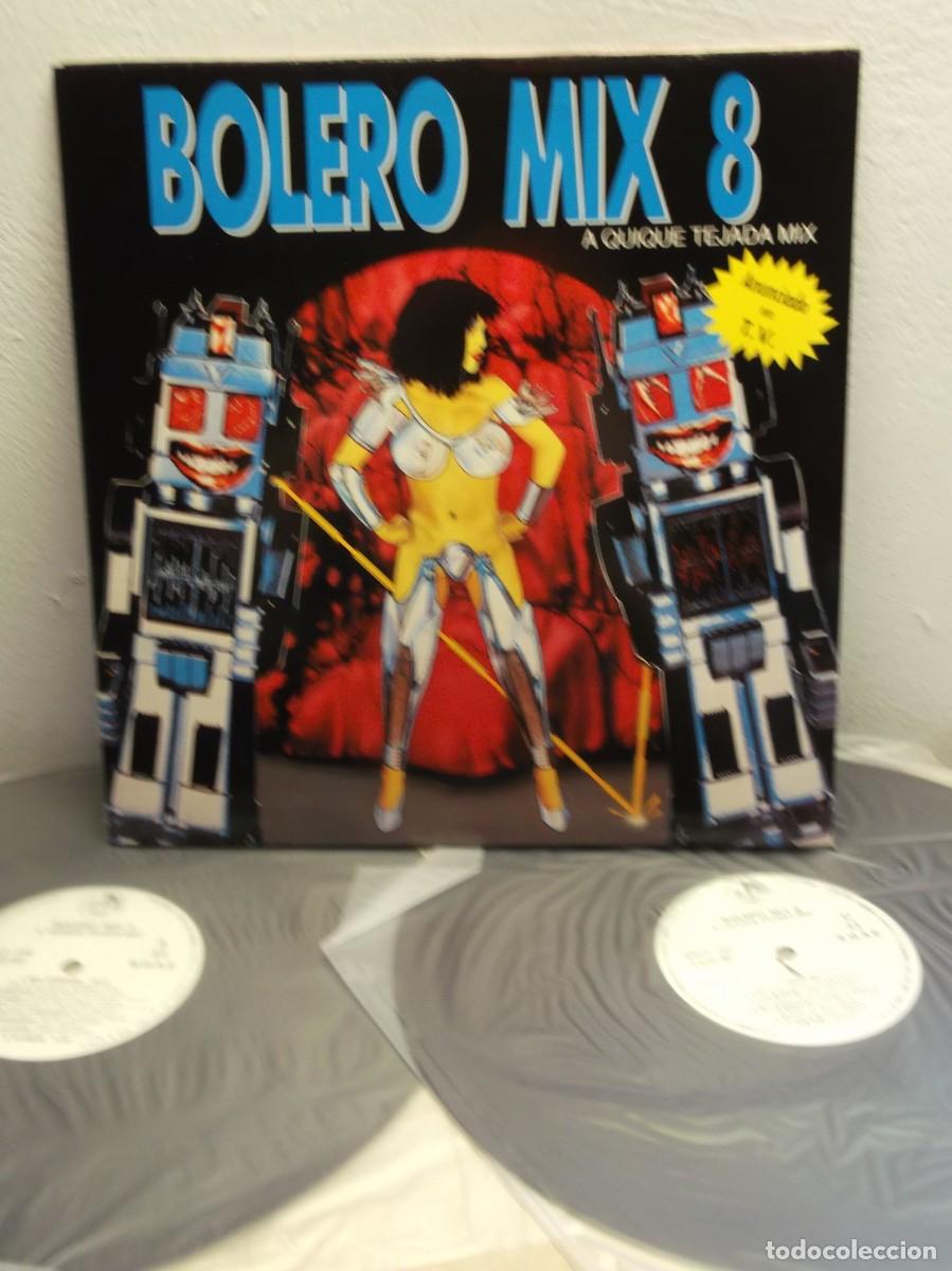 Discos de vinilo: Bolero Mix 8 - QUIQUE TAEJADA MIX 2 x LP - COMO NUEVO