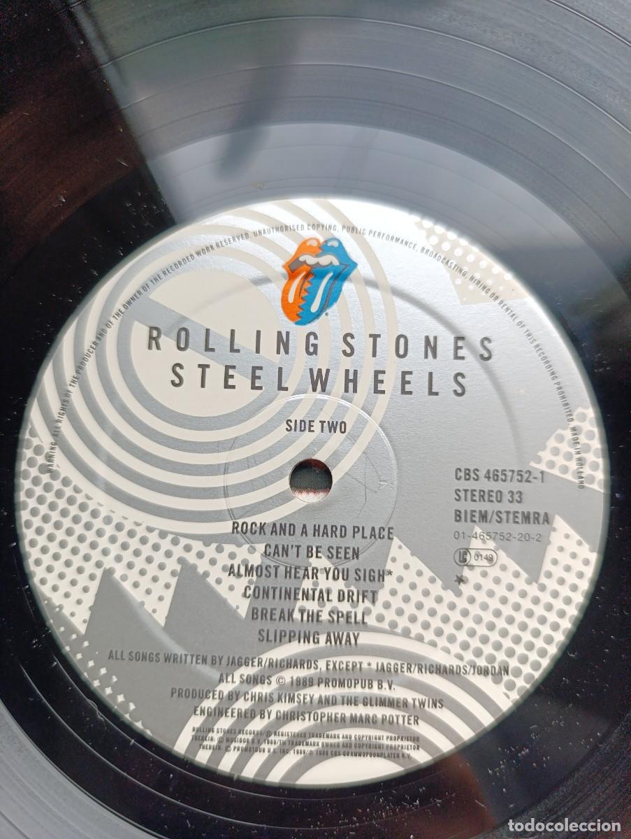 Discos de vinilo: LP Rolling Stones* &lrm;&ndash; Steel Wheels - Foto 8