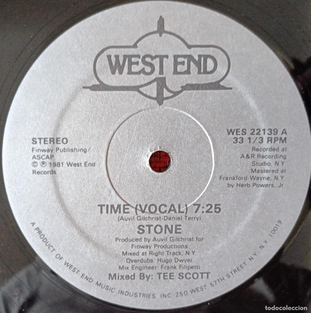 Discos de vinilo: STONE ** Time ** MAXI SINGLE VINILO 1981 USA - Foto 1