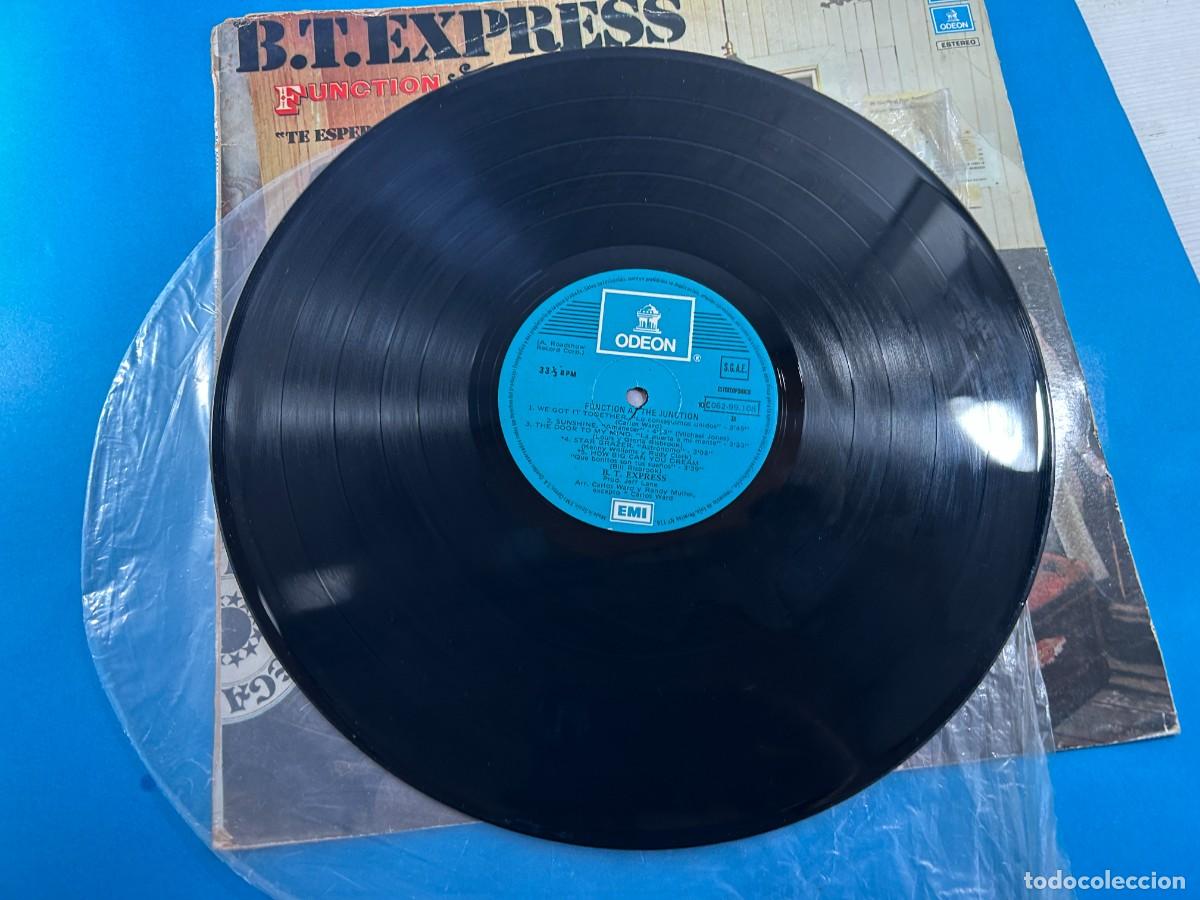 Discos de vinilo: B.T. EXPRESS - FUNCTION AT THE JUNCTION TE ESPERAMOS EN EL CRUCE - LP SPAIN 1977 - Foto 5