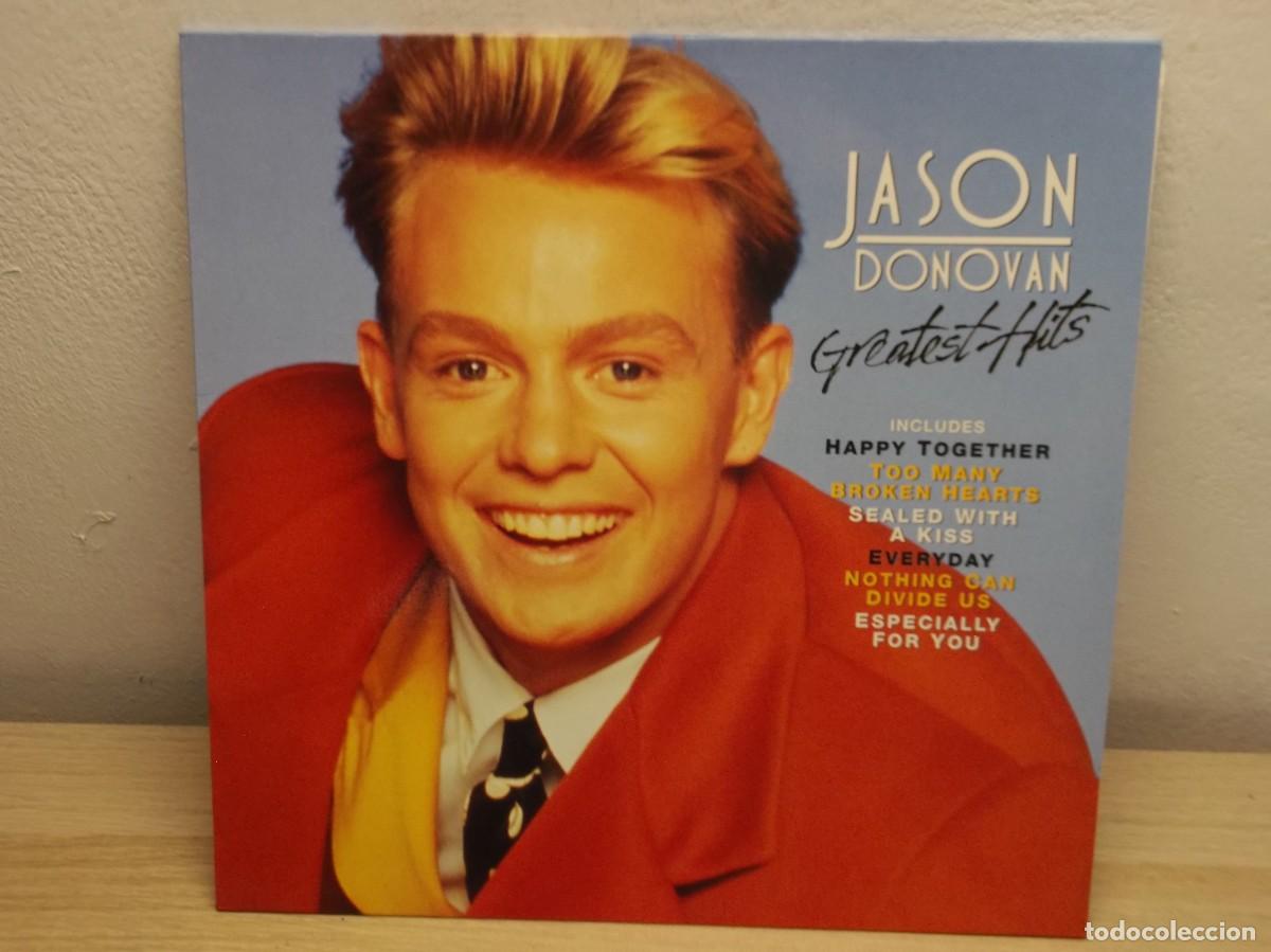 Discos de vinilo: JASON DONOVAN / GREATEST HITS LP - Foto 1