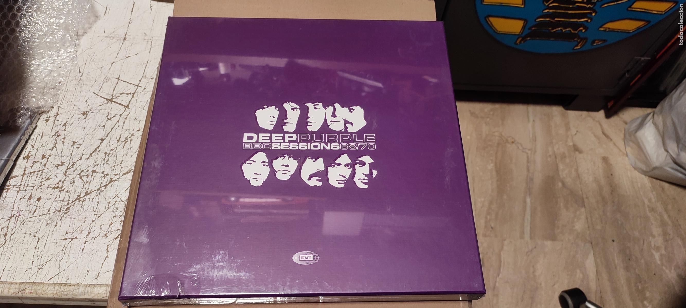 Discos de vinilo: deep purple bbc sessions box limite edition nueva precintada