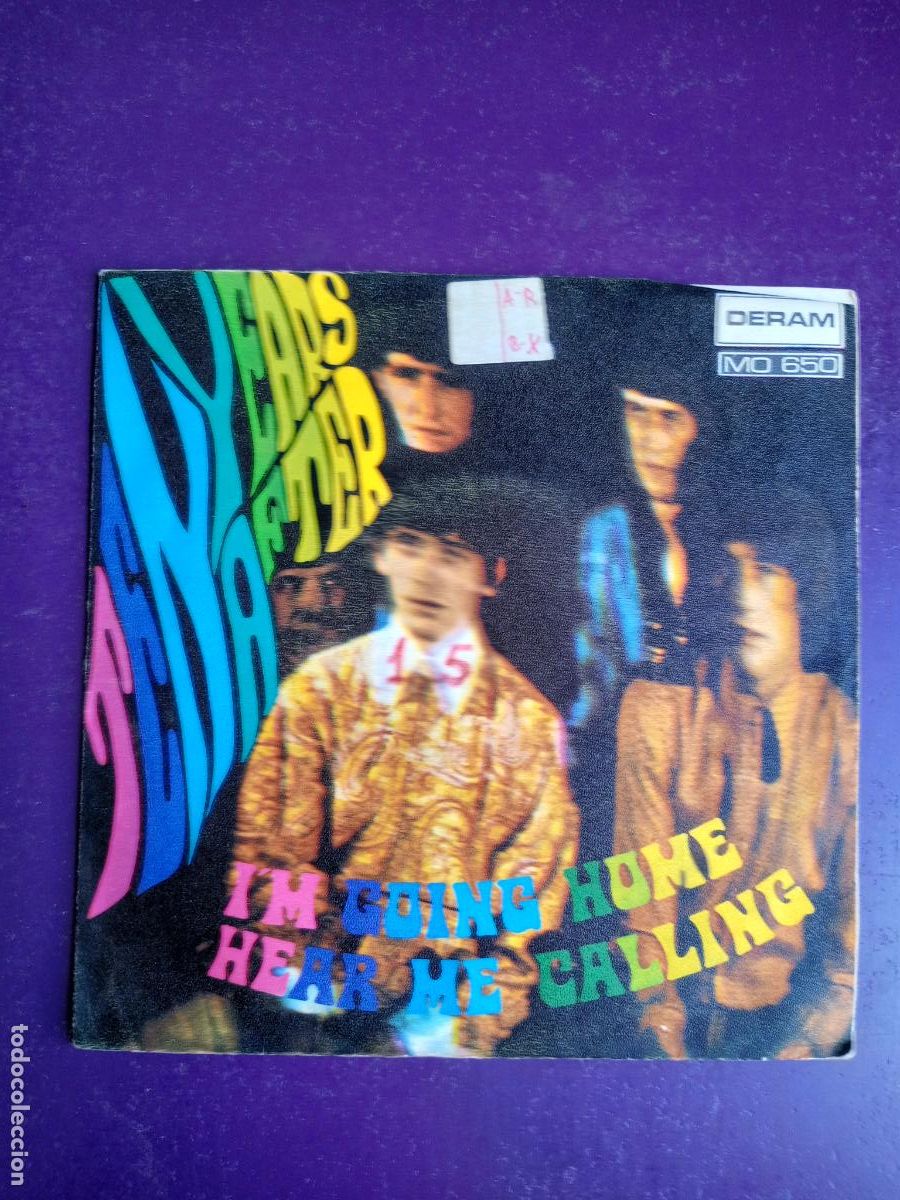 Discos de vinilo: Ten Years After &lrm;&ndash; I'm Going Home / Hear Me Calling - Sg DERAM 1969 - BLUES ROCK 60'S