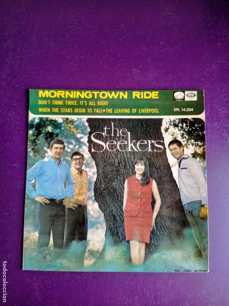 Discos de vinilo: The Seekers &lrm;&ndash; Morningtown Ride / Don't Think Twice, It's All Right +2 EP EMI 1967 - FOLK ROCK 60'S