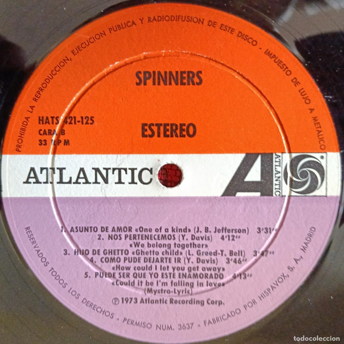 Discos de vinilo: SPINNERS ** Spinners ** VINILO LP 1973 - Foto 4