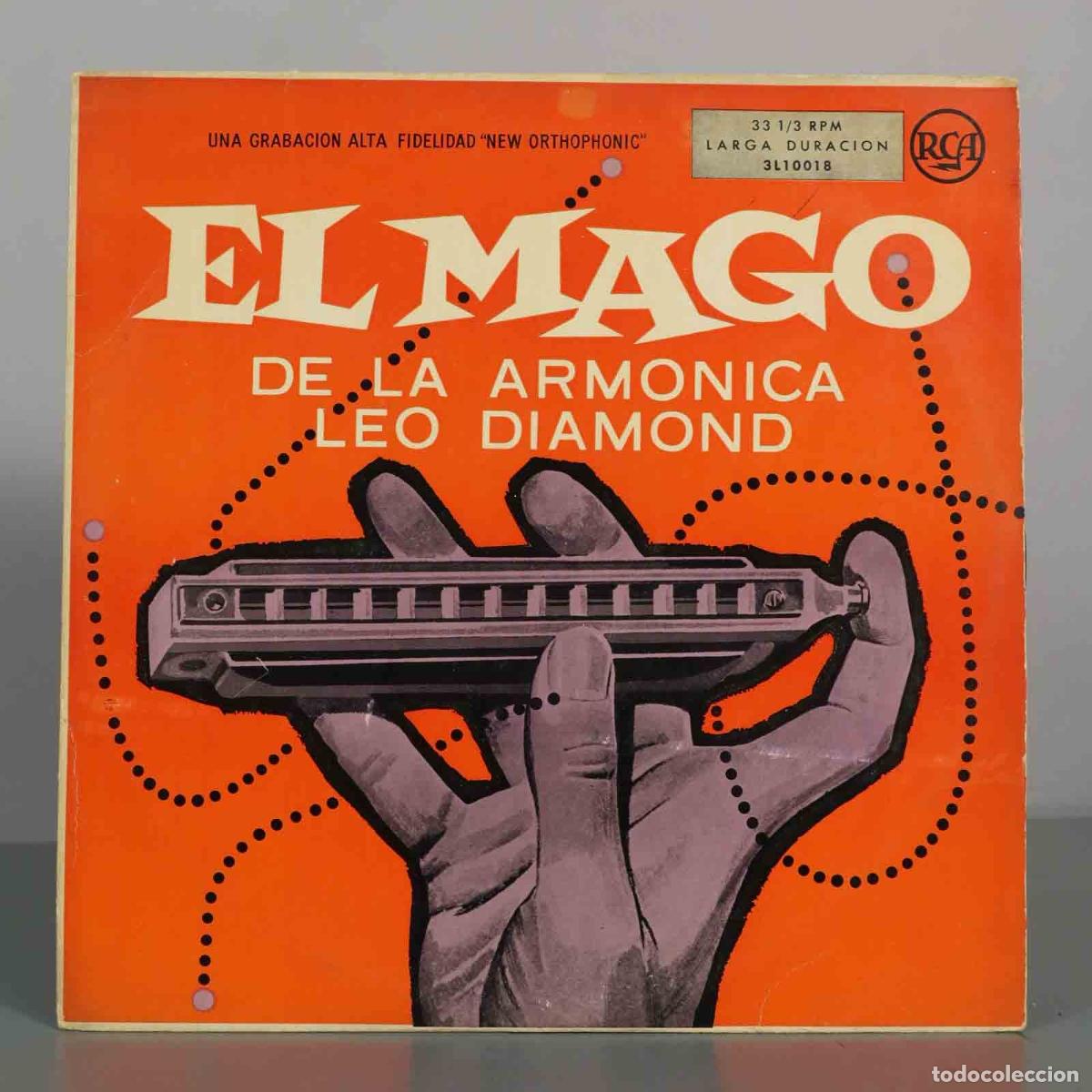 Discos de vinilo: LP. El Mago de la Arm&oacute;nica - Leo Diamond