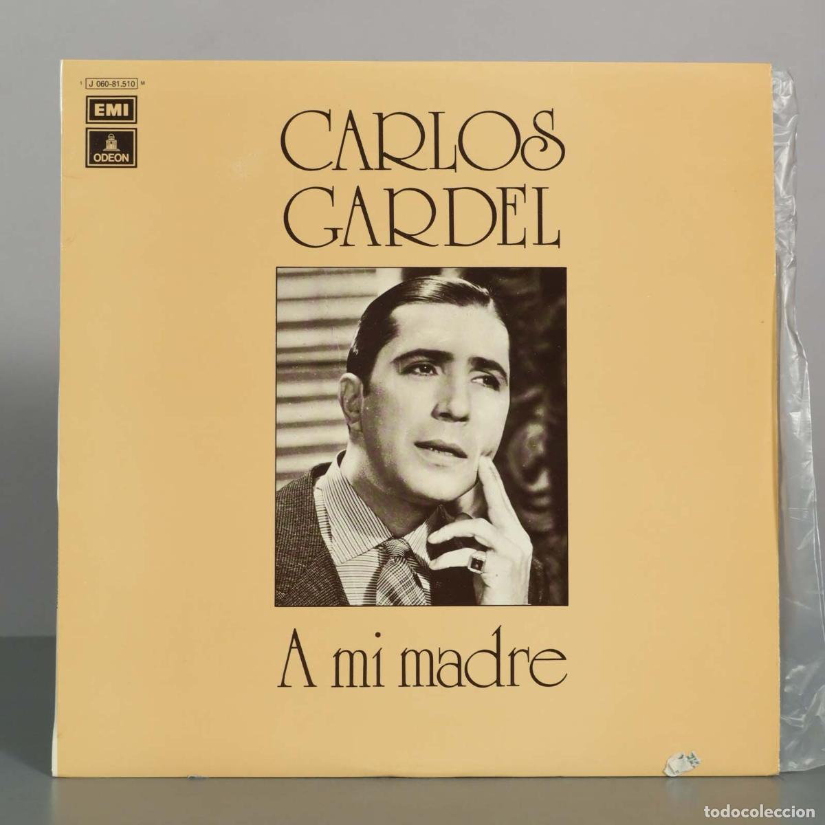 Discos de vinilo: LP. A mi madre - Carlos Gardel - EMI Ode&oacute;n