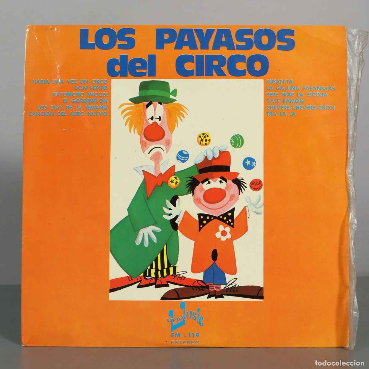 Discos de vinilo: LP. Los Payasos del Circo - Hab&iacute;a una vez un circo - Gaby, Fof&oacute;, Miliki, Fofito - Music