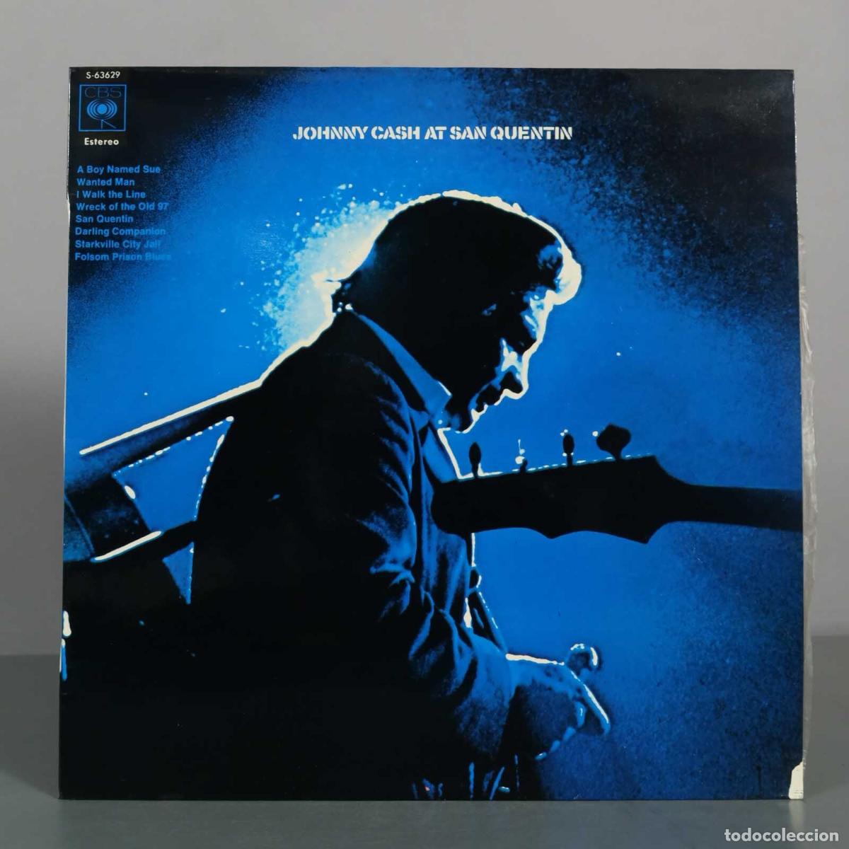 Discos de vinilo: LP. Johnny Cash at San Quentin - Johnny Cash - CBS
