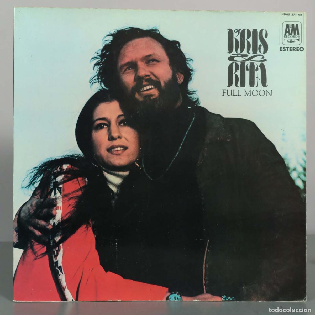 Discos de vinilo: LP. Full Moon - Kris Kristofferson, Rita Coolidge