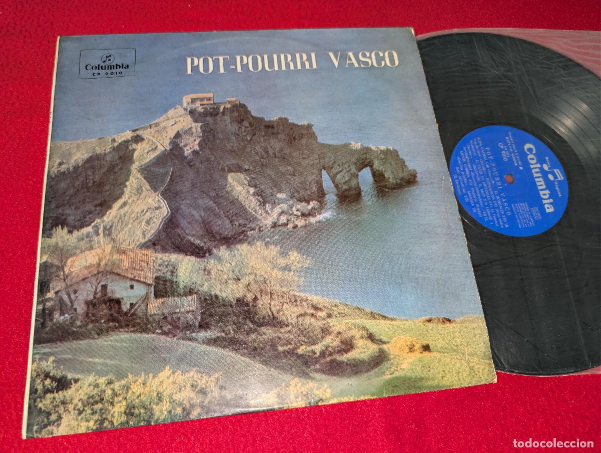 Discos de vinilo: POT POURRI VASCO LP 1967 Columbia EUSKADI Manuel Iradier+Julio Uribe+Carlos Fafoaga+Pomposhos++