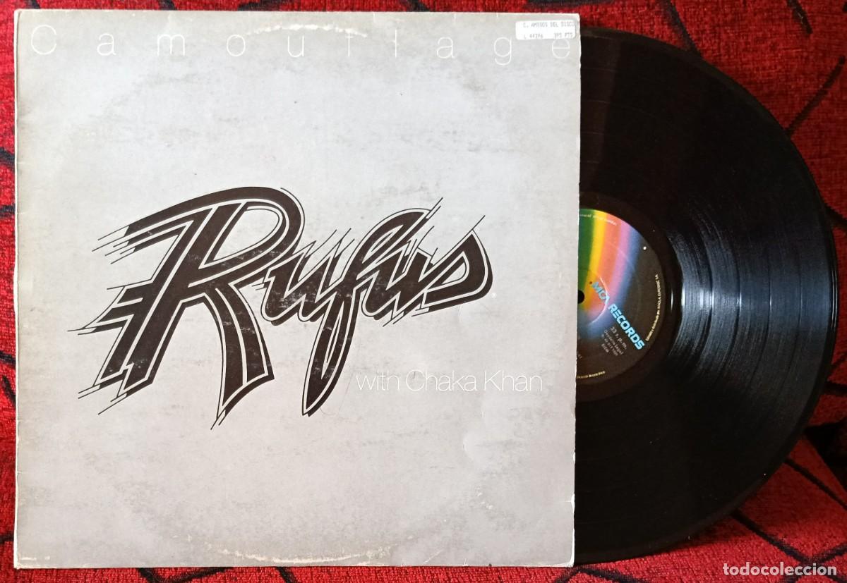 Discos de vinilo: RUFUS WITH CHAKA KHAN ** Camouflage ** VINILO LP 1981