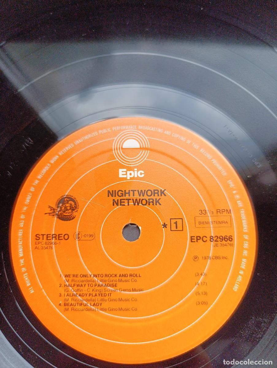 Discos de vinilo: LP Network - Nightwork - Foto 7